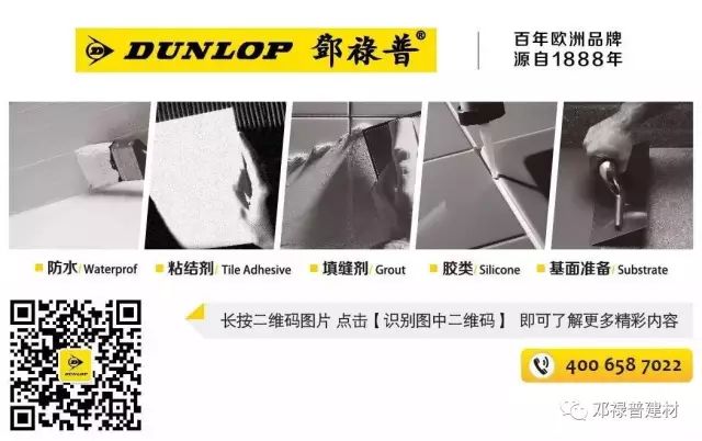 臻品推薦 | DUNLOP 快干型貼磚伴侶
